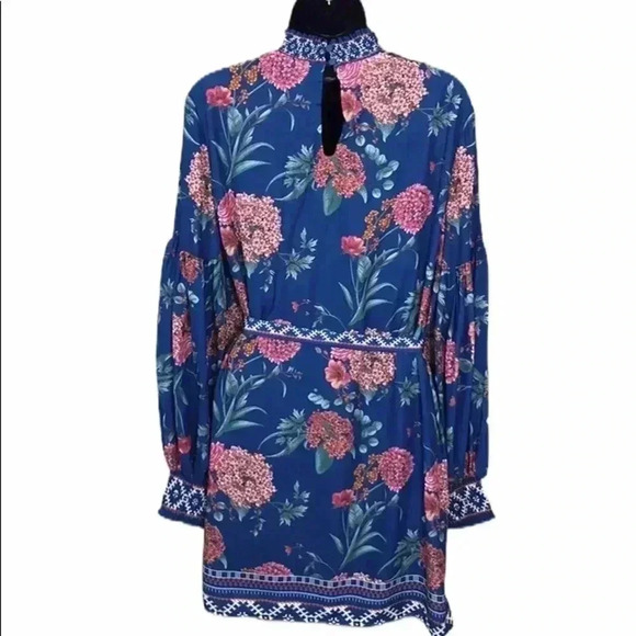 Flying Tomato Floral Boho Dress Sz L - Picture 2 of 6